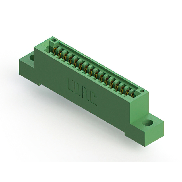 CONN EDGE SINGLE FML 16POS 0.100