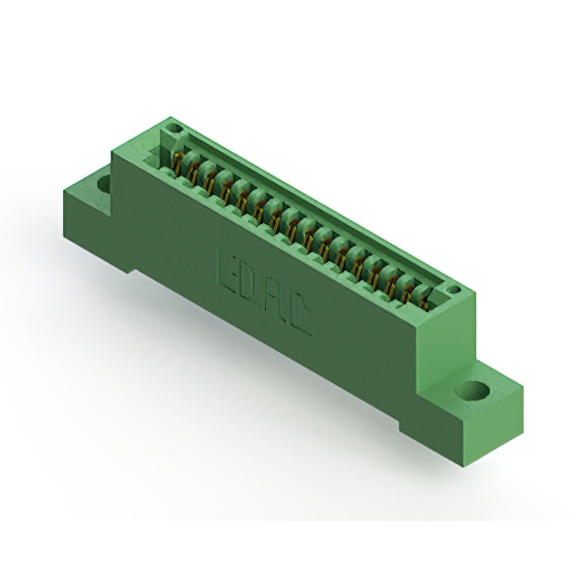 CONN EDGE SINGLE FML 16POS 0.100