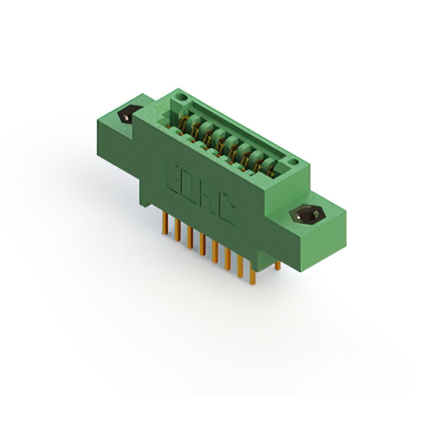 CONN EDGE DUAL FMALE 16POS 0.100