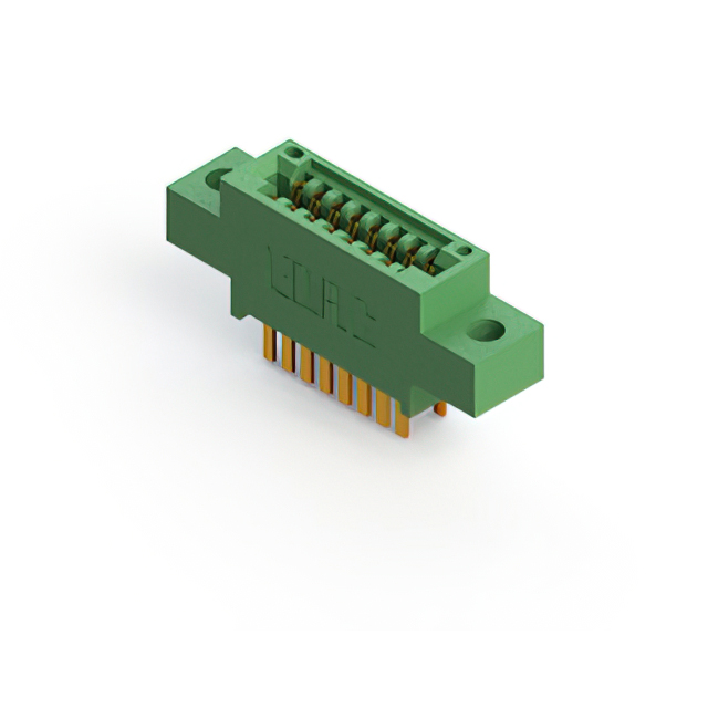 CONN EDGE DUAL FMALE 16POS 0.100