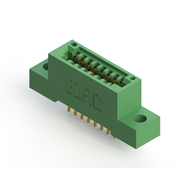 CONN EDGE DUAL FMALE 16POS 0.100