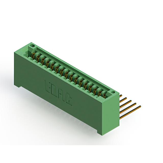 CONN EDGE SINGLE FML 16POS 0.100