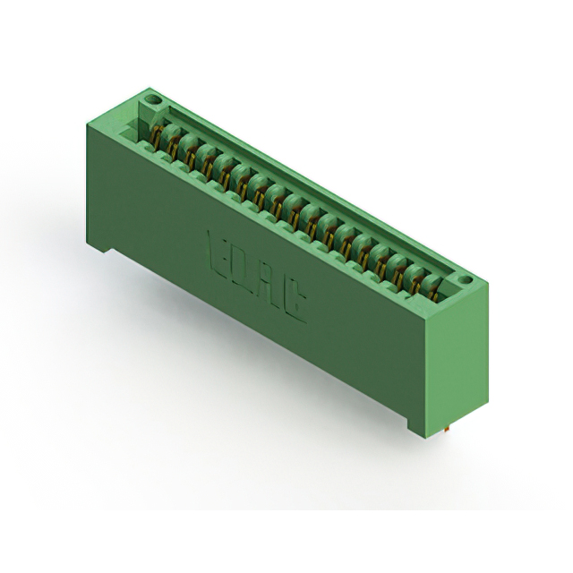 CONN EDGE SINGLE FML 17POS 0.100