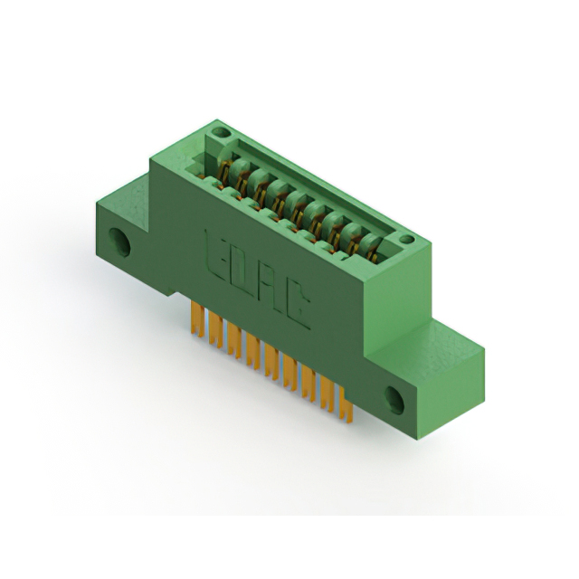CONN EDGE DUAL FMALE 18POS 0.100
