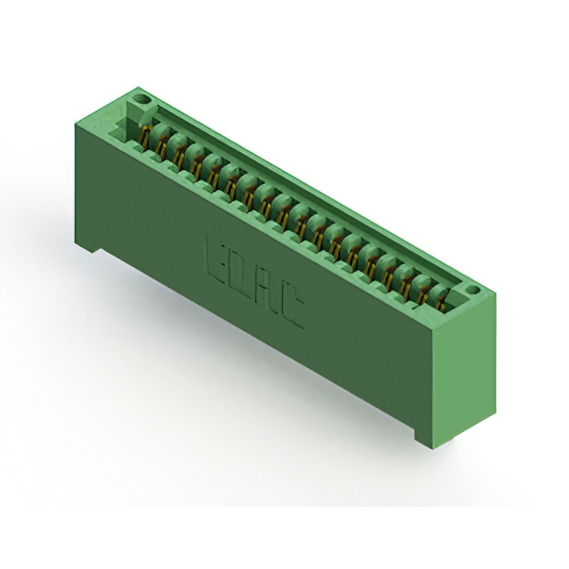 CONN EDGE SINGLE FML 18POS 0.100