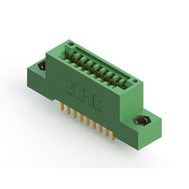 CONN EDGE DUAL FMALE 18POS 0.100
