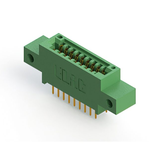 CONN EDGE DUAL FMALE 18POS 0.100