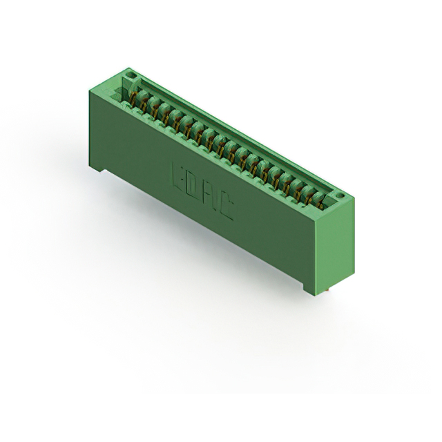 CONN EDGE SINGLE FML 18POS 0.100