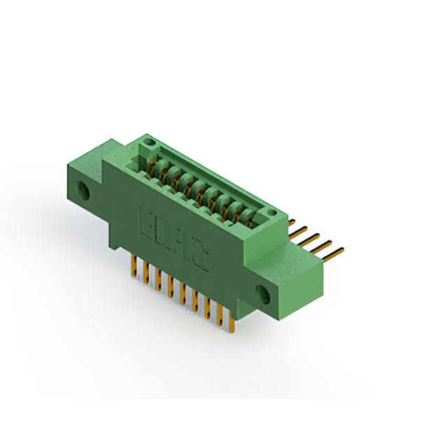 CONN EDGE DUAL FMALE 18POS 0.100