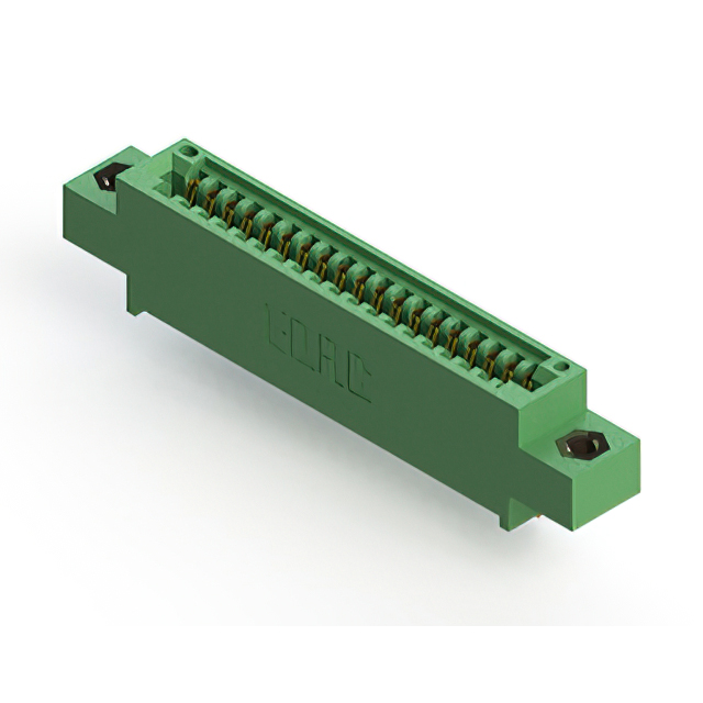 CONN EDGE SINGLE FML 19POS 0.100