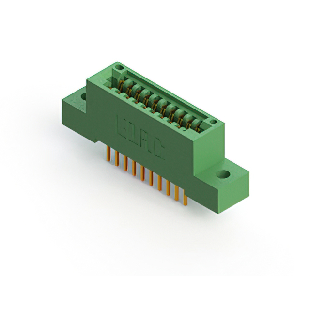 CONN EDGE DUAL FMALE 20POS 0.100