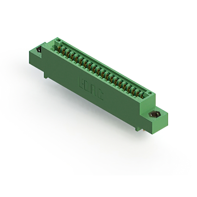 CONN EDGE SINGLE FML 20POS 0.100