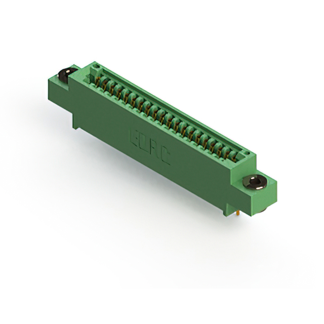 CONN EDGE SINGLE FML 20POS 0.100