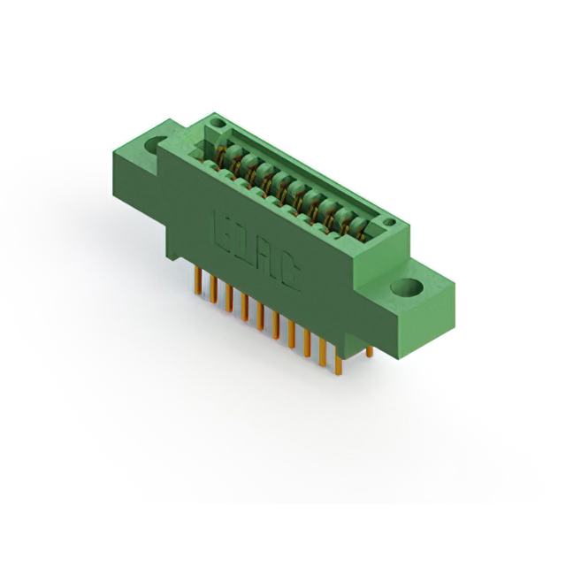 CONN EDGE DUAL FMALE 20POS 0.100