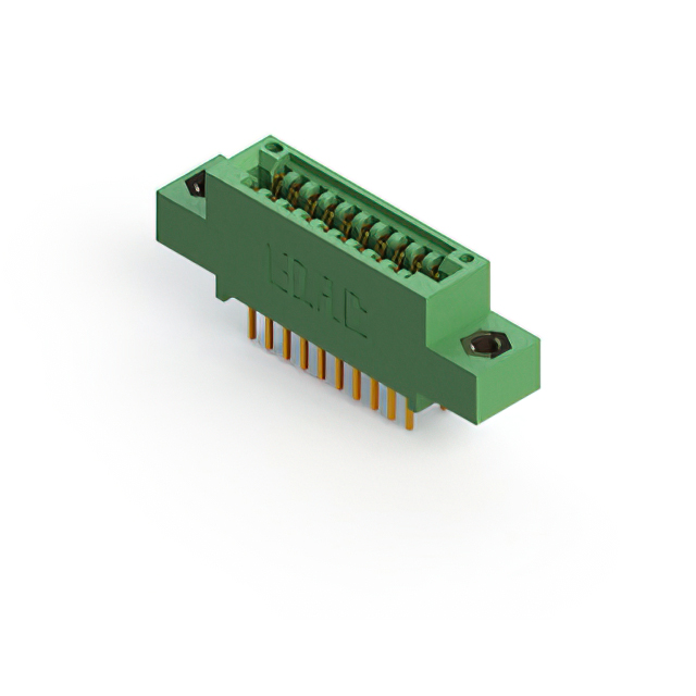 CONN EDGE DUAL FMALE 20POS 0.100