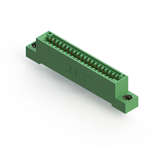 CONN EDGE SINGLE FML 20POS 0.100