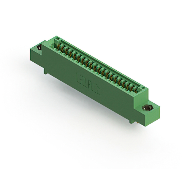 CONN EDGE SINGLE FML 20POS 0.100