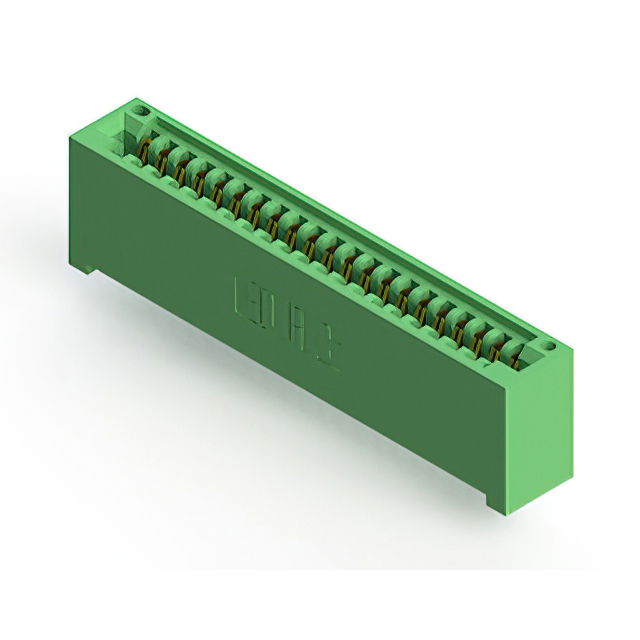 CONN EDGE SINGLE FML 21POS 0.100
