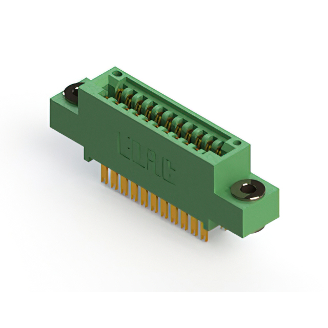 CONN EDGE DUAL FMALE 22POS 0.100