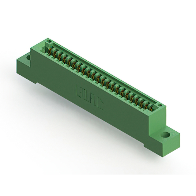 CONN EDGE SINGLE FML 22POS 0.100