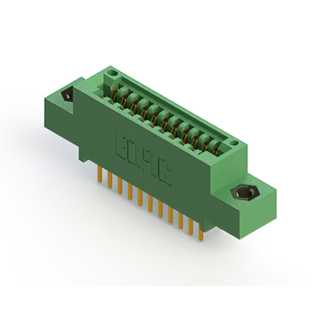 CONN EDGE DUAL FMALE 22POS 0.100