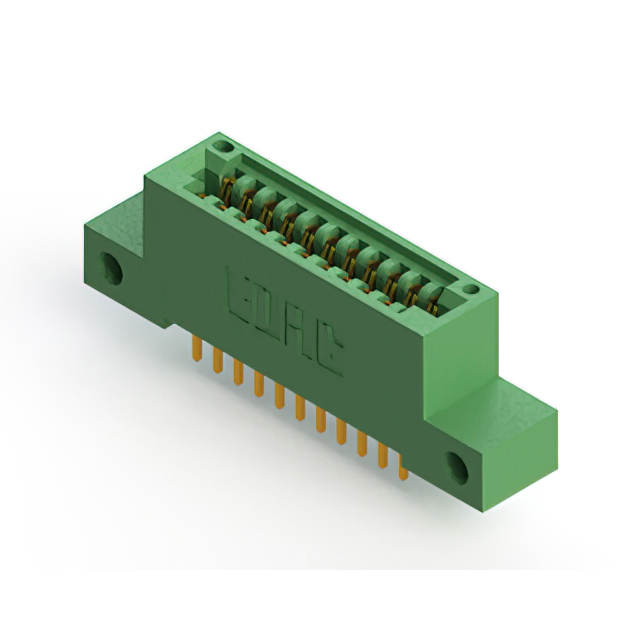 CONN EDGE DUAL FMALE 22POS 0.100