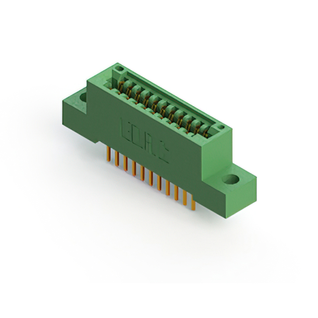 CONN EDGE DUAL FMALE 22POS 0.100
