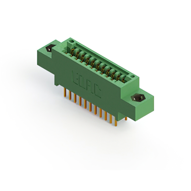 CONN EDGE DUAL FMALE 22POS 0.100