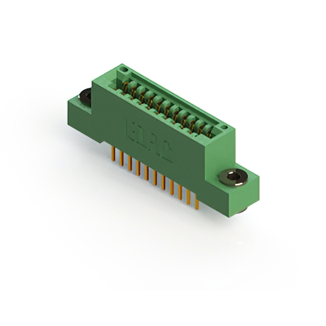CONN EDGE DUAL FMALE 22POS 0.100