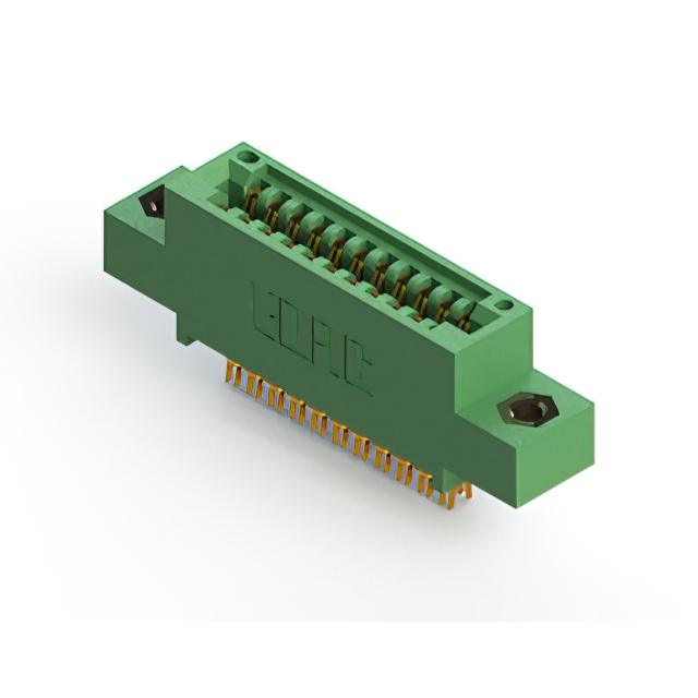 CONN EDGE DUAL FMALE 22POS 0.100