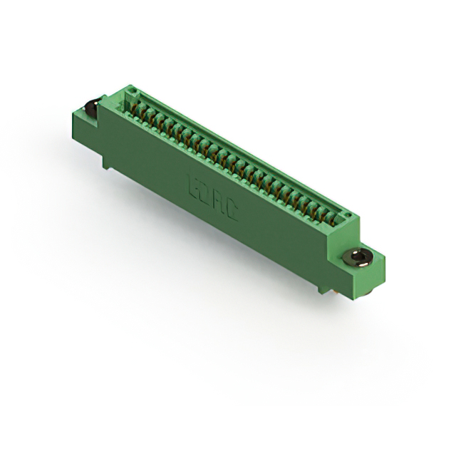 CONN EDGE SINGLE FML 23POS 0.100