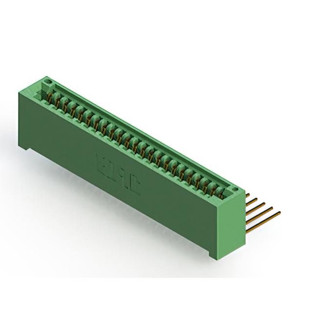 CONN EDGE SINGLE FML 23POS 0.100