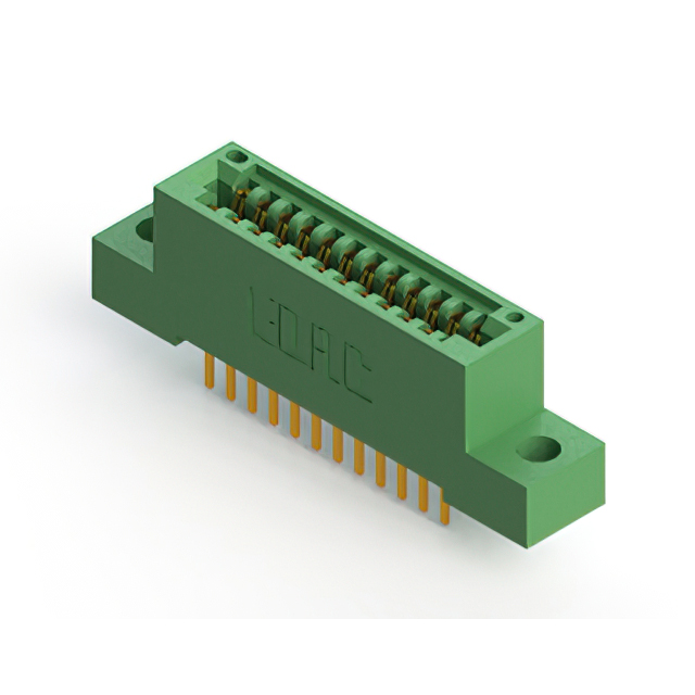 CONN EDGE DUAL FMALE 24POS 0.100