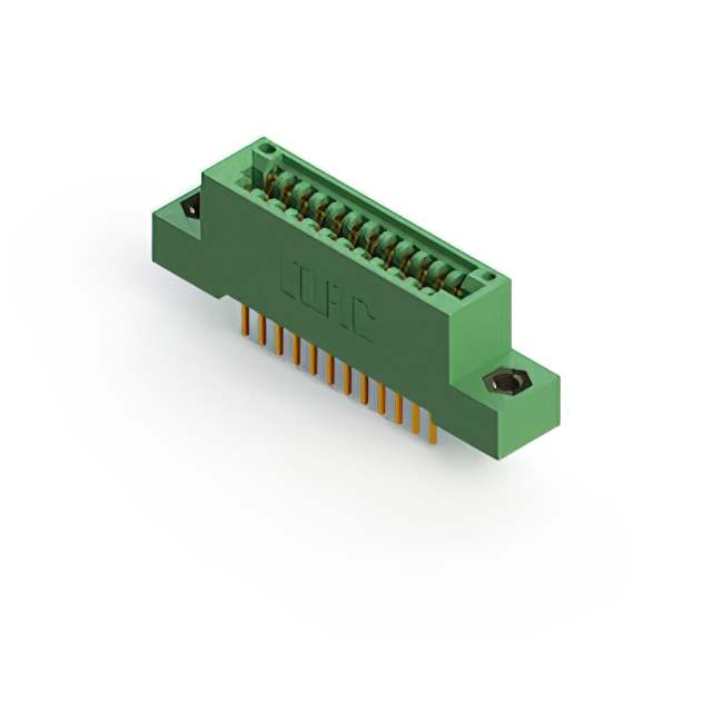 CONN EDGE DUAL FMALE 24POS 0.100