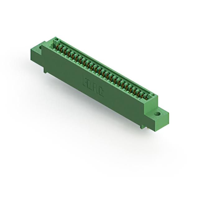 CONN EDGE SINGLE FML 24POS 0.100