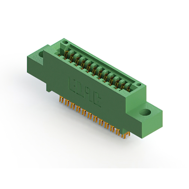 CONN EDGE DUAL FMALE 24POS 0.100