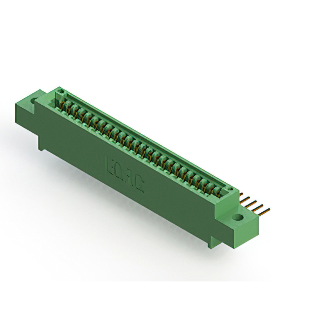 CONN EDGE SINGLE FML 24POS 0.100