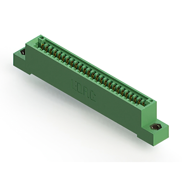 CONN EDGE SINGLE FML 25POS 0.100