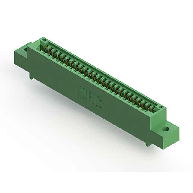 CONN EDGE SINGLE FML 25POS 0.100