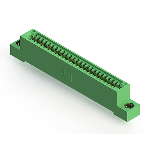CONN EDGE SINGLE FML 25POS 0.100