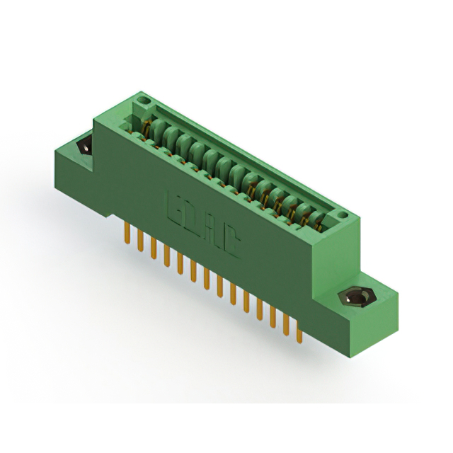 CONN EDGE DUAL FMALE 28POS 0.100