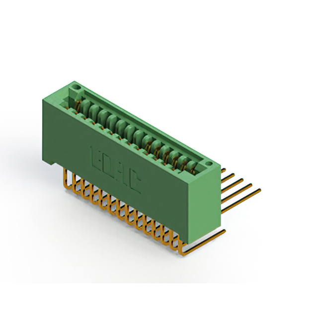CONN EDGE DUAL FMALE 28POS 0.100