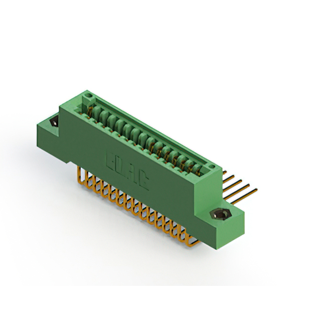 CONN EDGE DUAL FMALE 30POS 0.100
