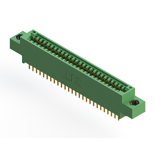 CONN EDGE DUAL FMALE 52POS 0.100