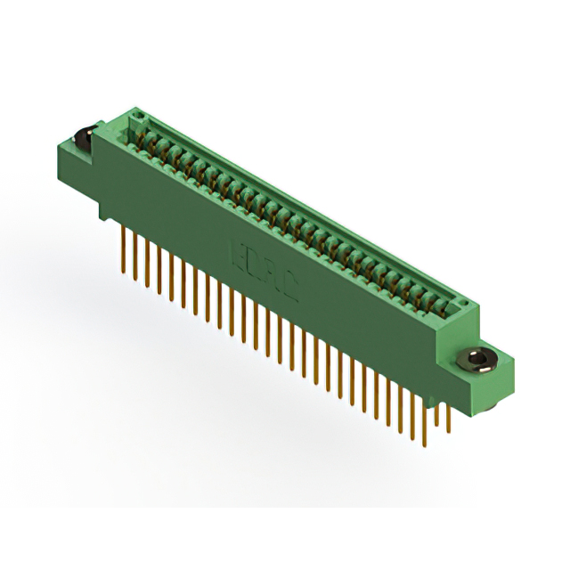 CONN EDGE DUAL FMALE 52POS 0.100