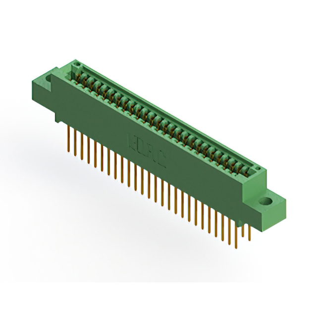 CONN EDGE DUAL FMALE 52POS 0.100