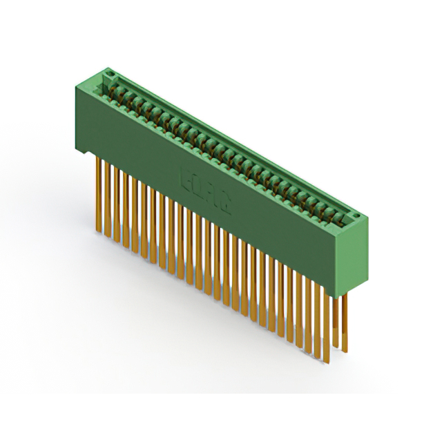 CONN EDGE DUAL FMALE 52POS 0.100