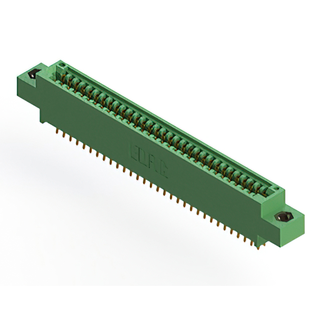CONN EDGE DUAL FMALE 62POS 0.100
