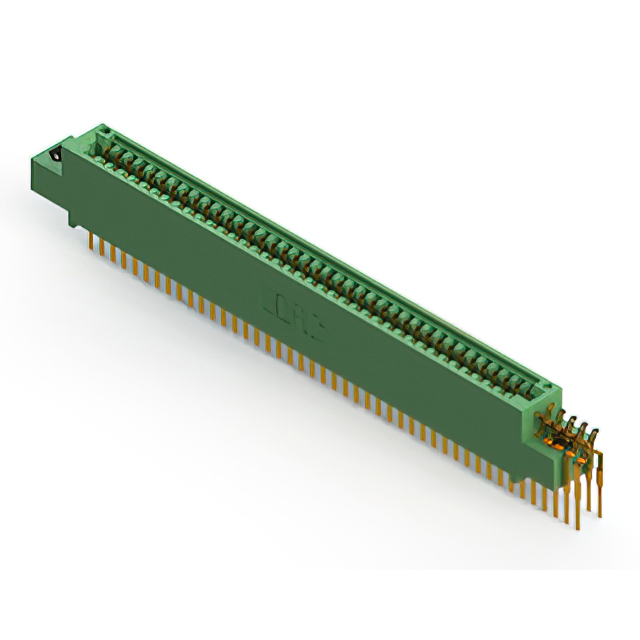 CONN EDGE DUAL FMALE 90POS 0.100