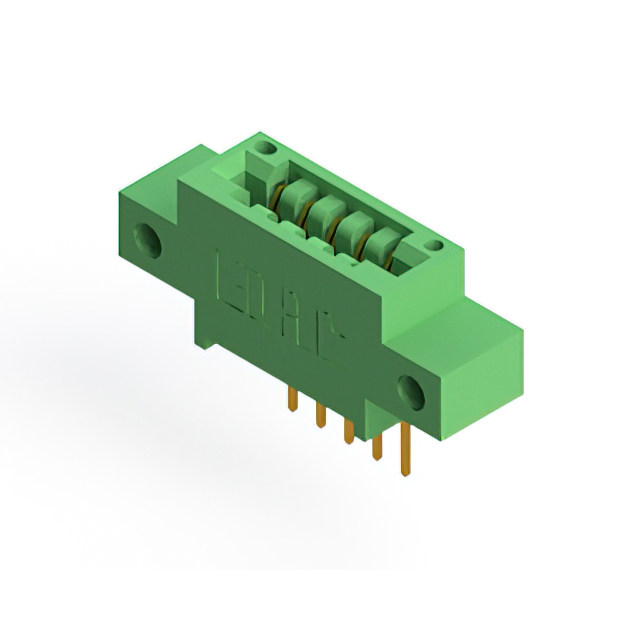 CONN EDGE SGL FMALE 5POS 0.125